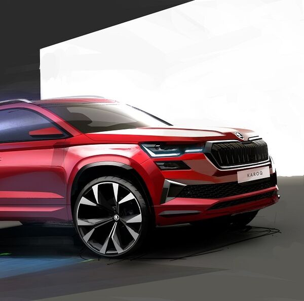 Škoda Karoq - Nouvelles esquisses de design